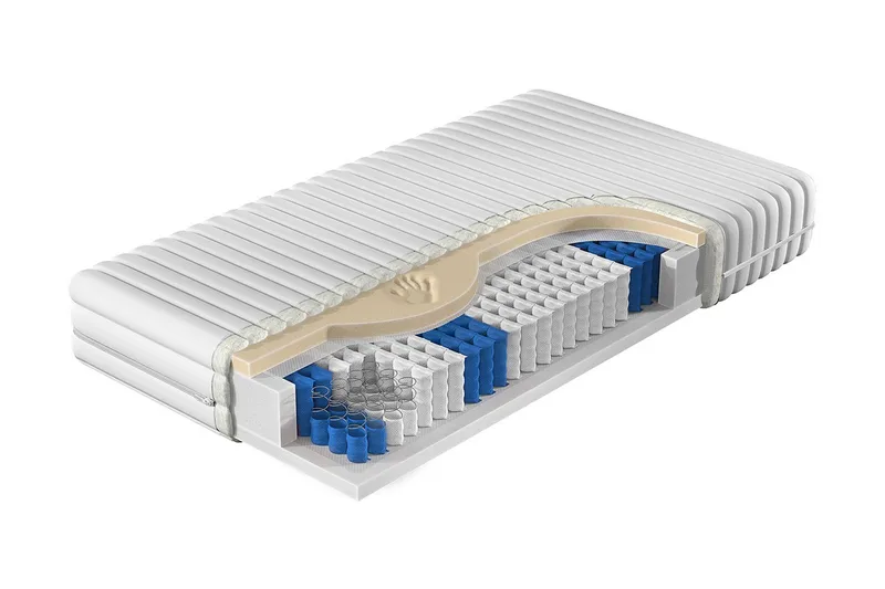 Madrass 140x200, Vit