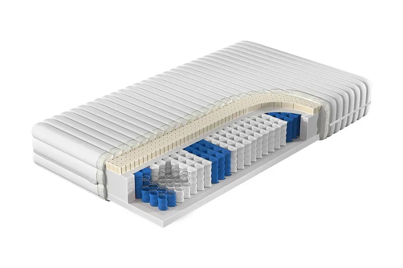 Madrass 180x200 - Vit - Möbler - Sovrum - Madrasser - Resårmadrass & resårbotten