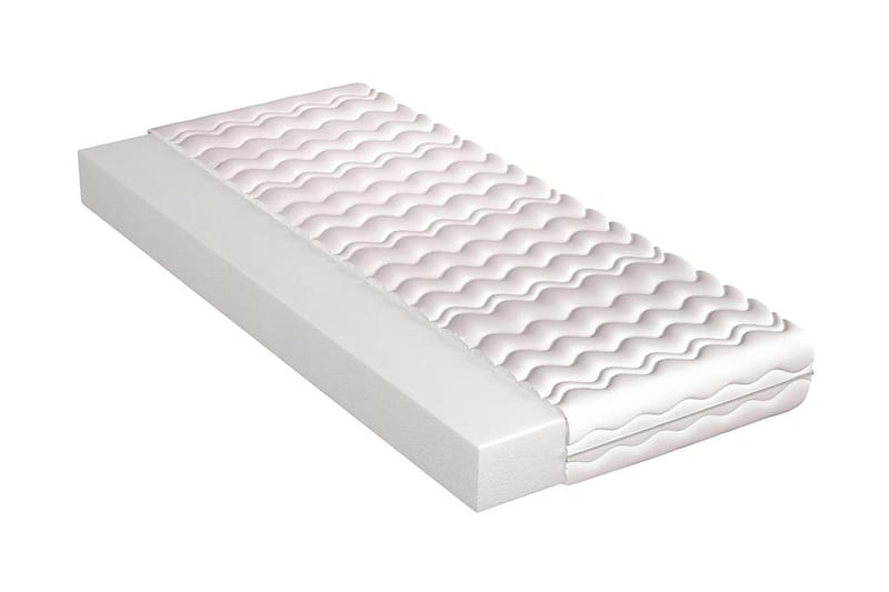 Manetto Madrass 90x195 cm, Vit