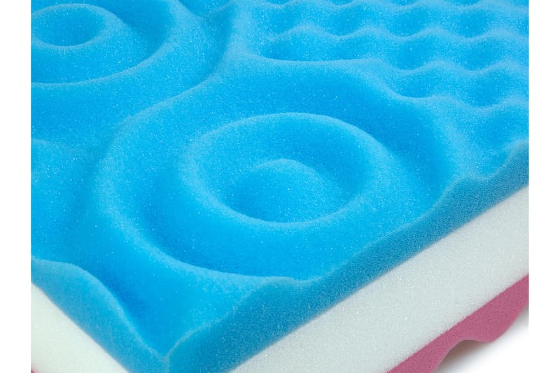 PROFI Madrass 200x200x14 cm - Flerfärgad - Möbler - Sovrum - Madrasser - Resårmadrass & resårbotten