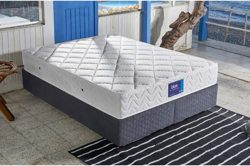 RESÅRMADRASS 100x200 cm Vit - Vit - Möbler - Sovrum - Madrasser - Resårmadrass & resårbotten