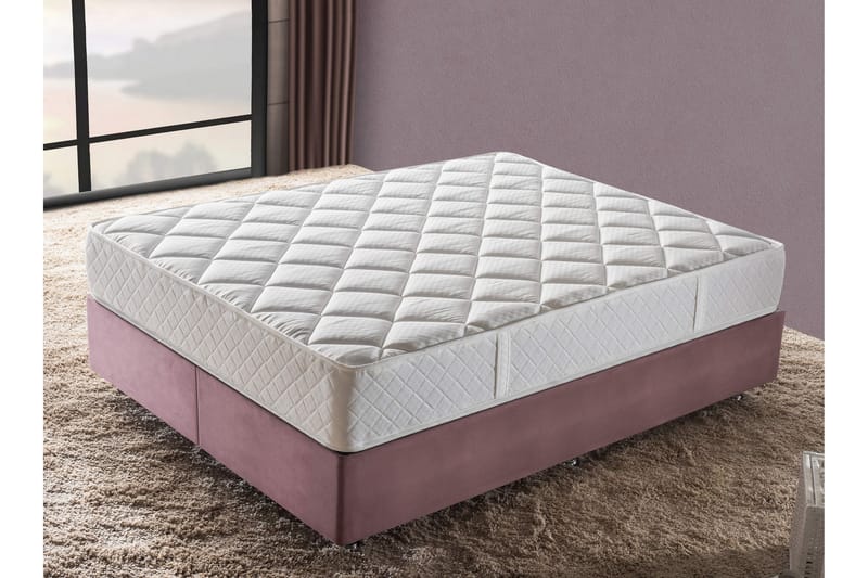 RESÅRMADRASS 100x200 cm Vit - Vit - Möbler - Sovrum - Madrasser - Resårmadrass & resårbotten