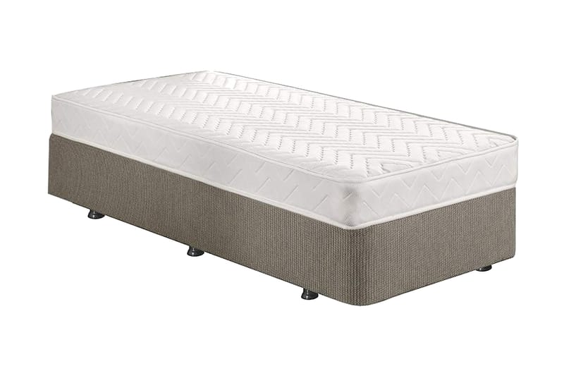 RESÅRMADRASS 100x200 cm Vit - Vit - Möbler - Sovrum - Madrasser - Resårmadrass & resårbotten