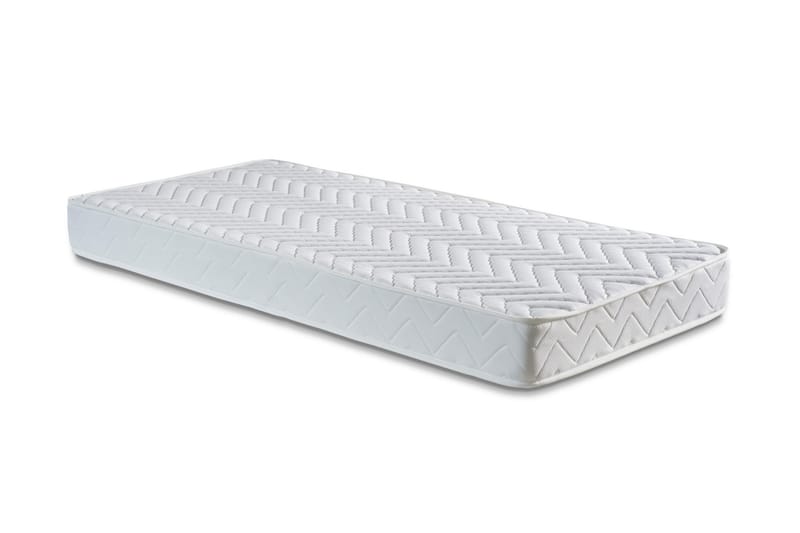 RESÅRMADRASS 100x200 cm Vit - Vit - Möbler - Sovrum - Madrasser - Resårmadrass & resårbotten