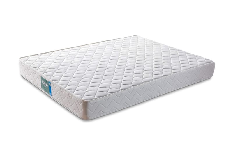 Resårmadrass 100x200 cm - Vit - Möbler - Sovrum - Madrasser - Resårmadrass & resårbotten