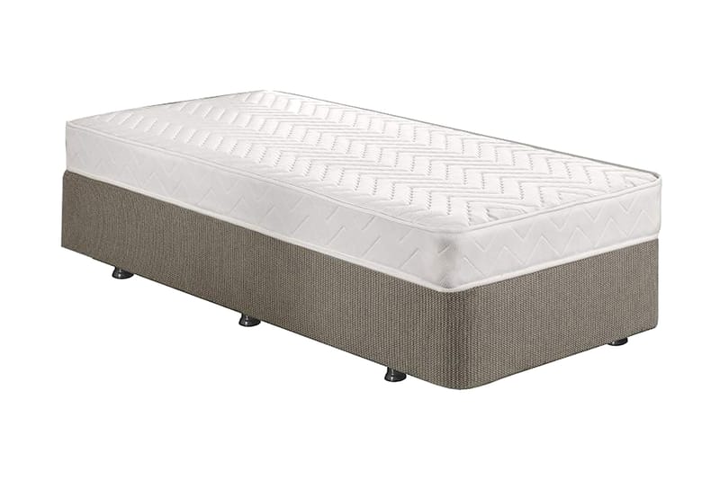 Resårmadrass 100x200 cm - Vit - Möbler - Sovrum - Madrasser - Resårmadrass & resårbotten