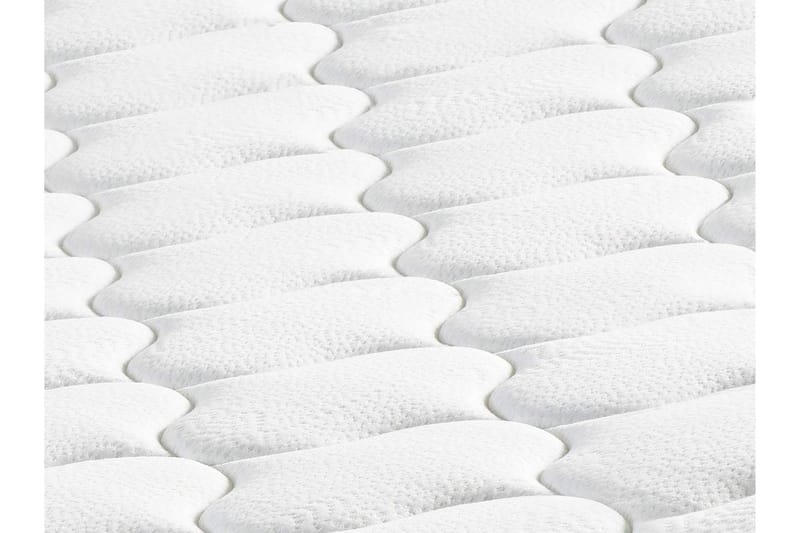 Resårmadrass 100x200 cm - Vit/Orange - Möbler - Sovrum - Madrasser - Resårmadrass & resårbotten