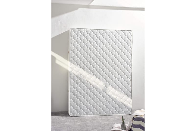 RESÅRMADRASS 200x200 cm Vit - Vit - Möbler - Sovrum - Madrasser - Resårmadrass & resårbotten
