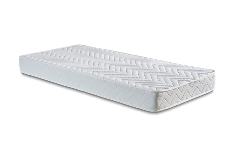 RESÅRMADRASS 90x200 cm Vit - Vit - Möbler - Sovrum - Madrasser - Resårmadrass & resårbotten