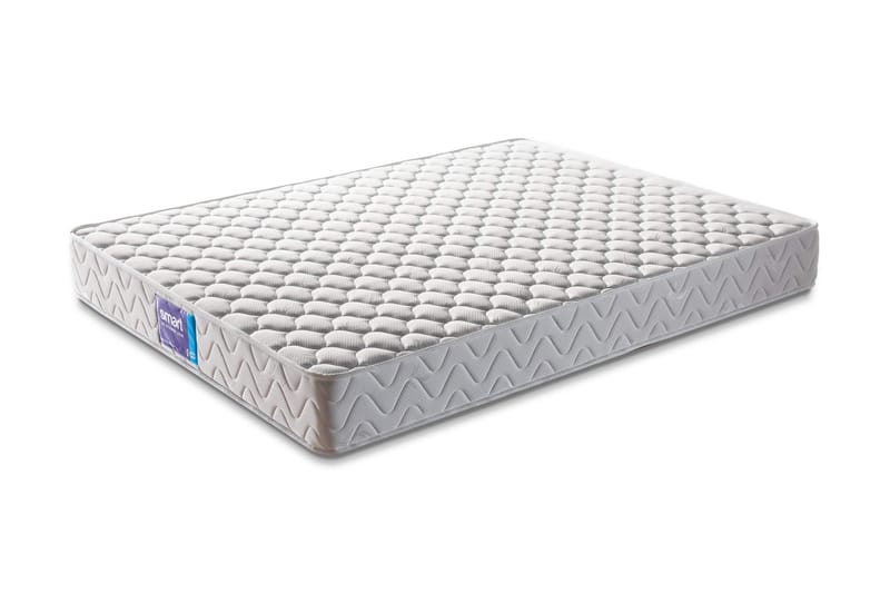 Resårmadrass 90x200 cm, Vit