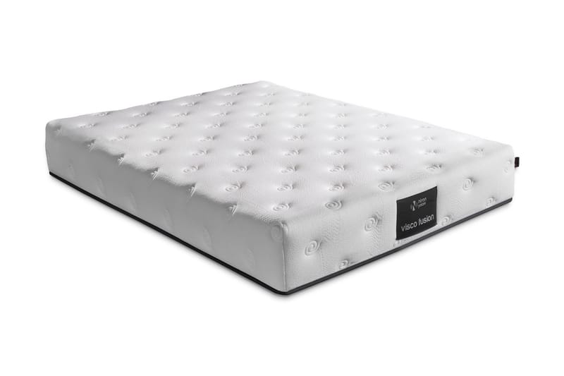 Resårmadrass 90x200 cm, Vit