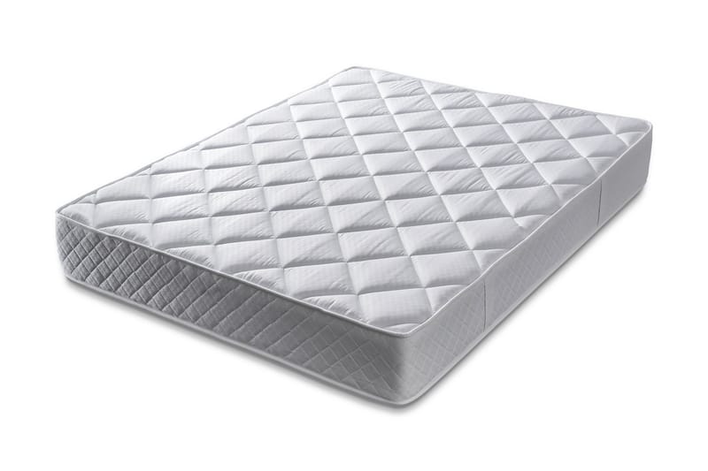 Resårmadrass 90x200 cm, Vit