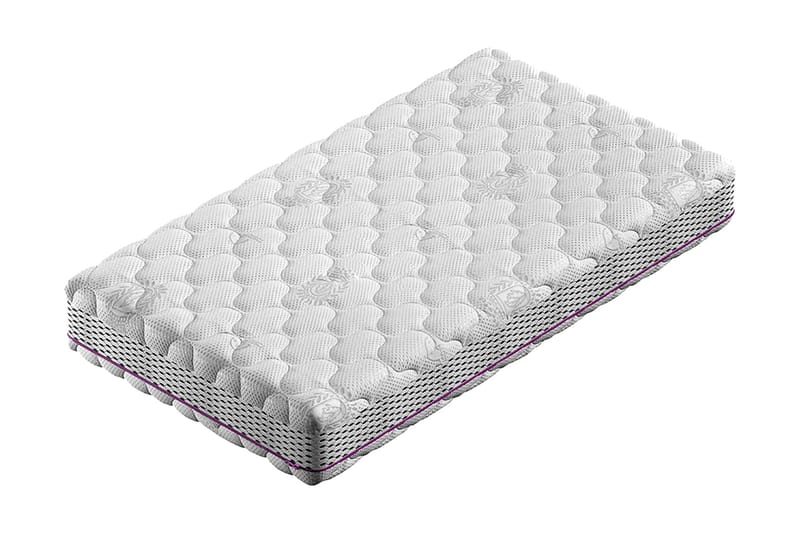 SILVER PROTECT Madrass 180x200 cm Vit - Vit - Möbler - Sovrum - Madrasser - Resårmadrass & resårbotten