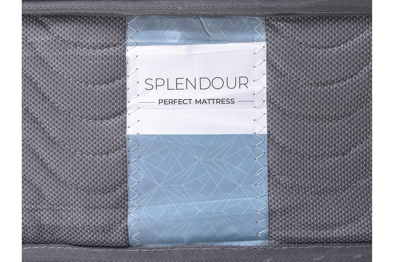 SPLENDOUR Resårmadrass 180|200 cm - Vit - Möbler - Sovrum - Madrasser - Resårmadrass & resårbotten