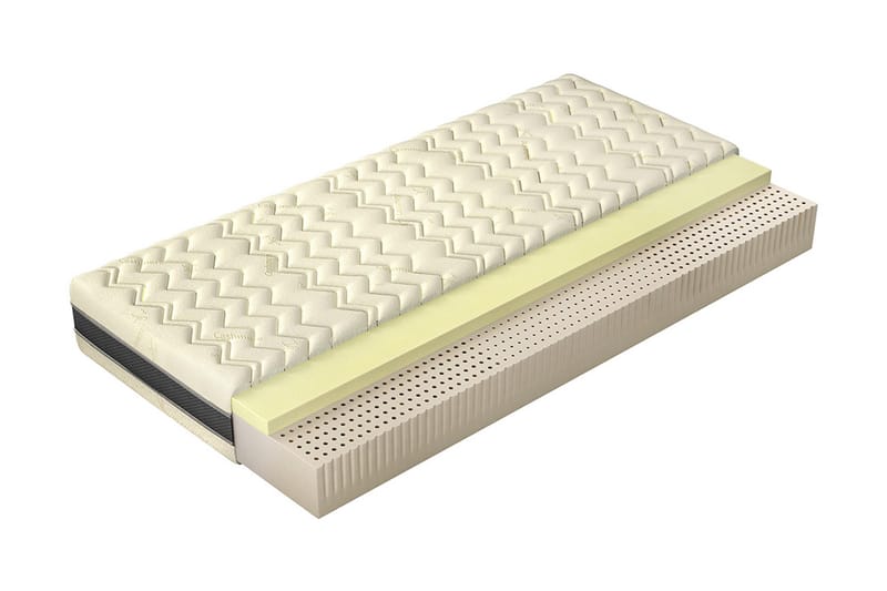 VITEA Madrass 200x80x19 cm - Beige - Möbler - Sovrum - Madrasser - Resårmadrass & resårbotten