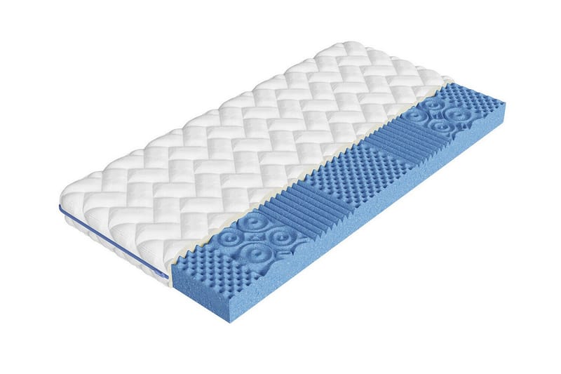 Derry Skummadrass 120x200 cm Vit - Möbler - Sovrum - Madrasser - Skummadrasser
