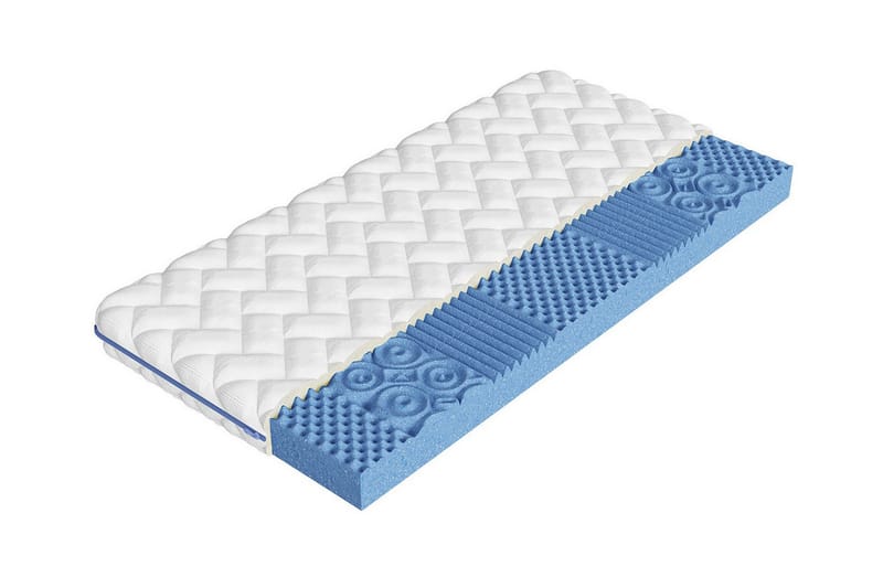Derry Skummadrass 160x200 cm Vit - Möbler - Sovrum - Madrasser - Skummadrasser