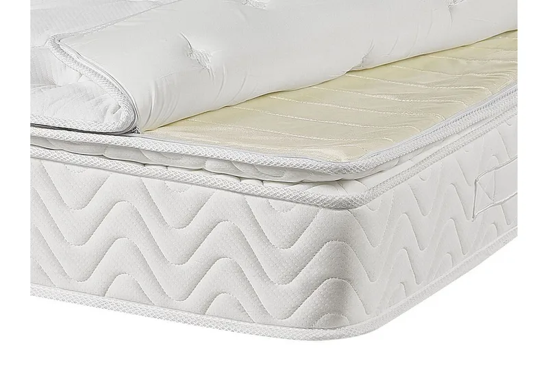 Luxusa Skummadrass 140x200 cmmed Avtagbar Klädsel - Beige - Möbler - Sovrum - Madrasser - Skummadrasser