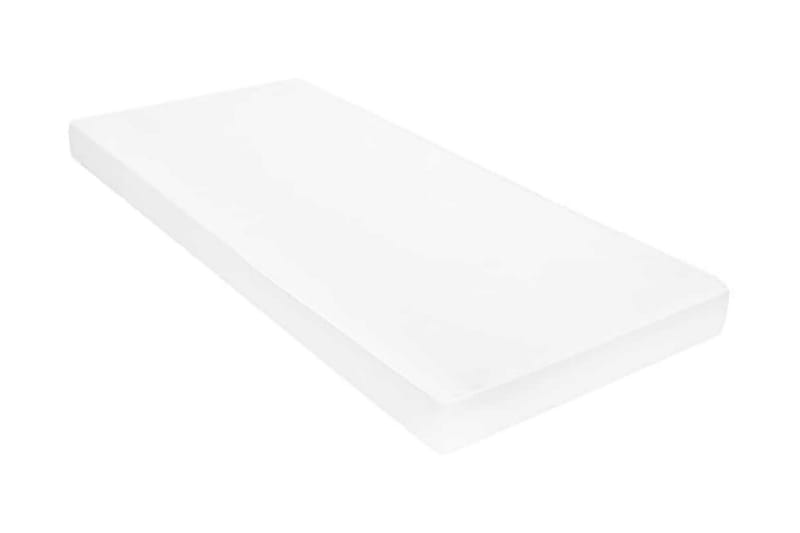 Madrass 120x200 cm 7 zoner PU-skum 10 cm H2 H3 - Vit - Möbler - Sovrum - Madrasser - Skummadrasser