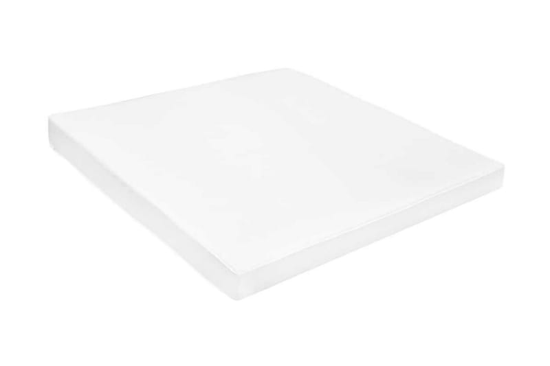 Madrass 140x200 cm 7 zoner PU-skum 10 cm H2 H3 - Vit - Möbler - Sovrum - Madrasser - Skummadrasser