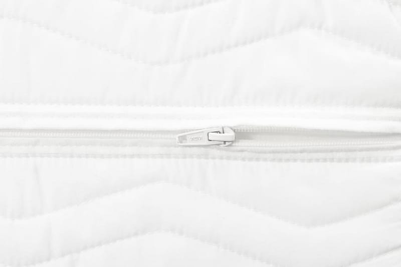 Madrass 80x200 cm viskoelastiskt minnesskum 18 cm - Vit - M�öbler - Sovrum - Madrasser - Skummadrasser