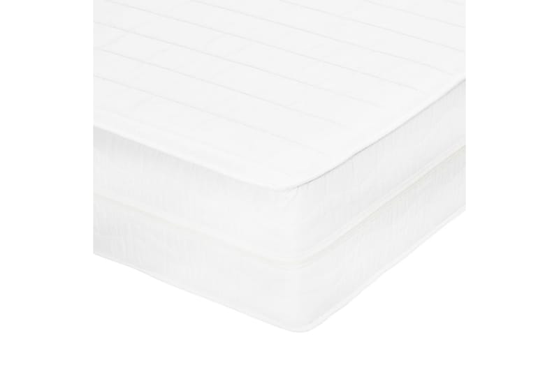 Madrass 80x200 cm viskoelastiskt minnesskum 18 cm - Vit - Möbler - Sovrum - Madrasser - Skummadrasser