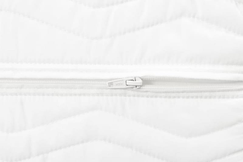 Madrass 90x200 cm viskoelastiskt minnesskum 18 cm - Vit - Möbler - Sovrum - Madrasser - Skummadrasser
