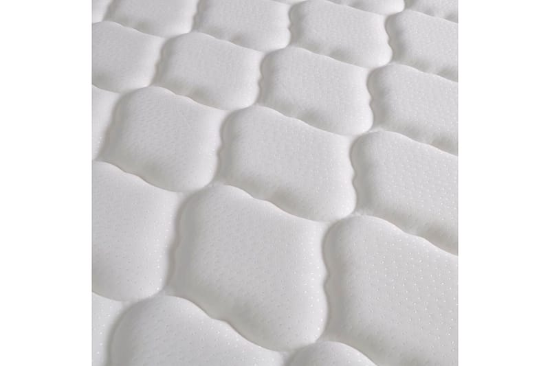 Madrass med memoryskum 200x120x17 cm - Vit - Möbler - Sovrum - Madrasser - Skummadrasser