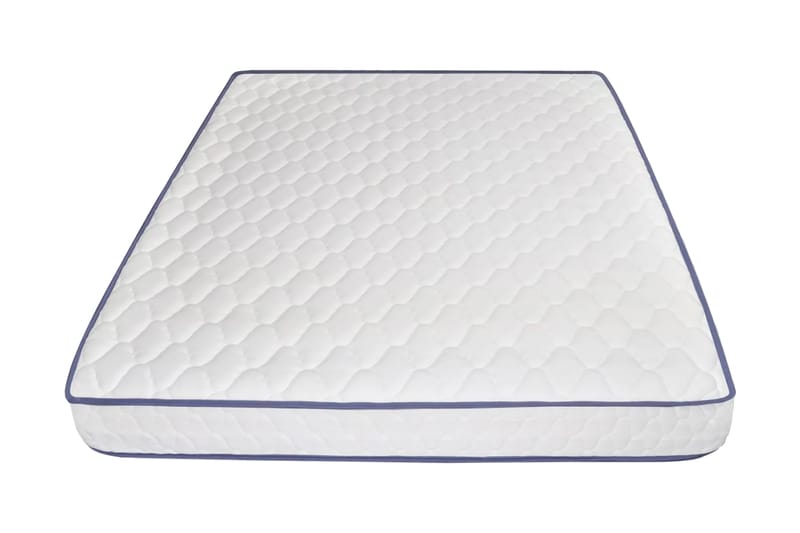 Madrass med memoryskum 200x160x17 cm - Vit - Möbler - Sovrum - Madrasser - Skummadrasser