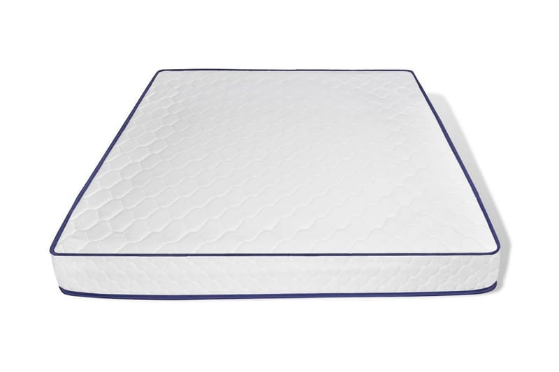 Madrass med memoryskum 200x180x17 cm - Vit - Möbler - Sovrum - Madrasser - Skummadrasser