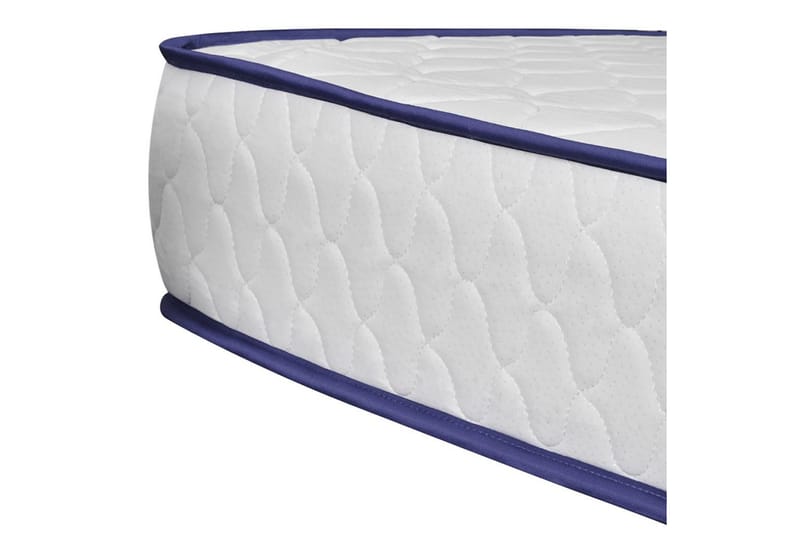 Madrass med memoryskum 200x180x17 cm - Vit - Möbler - Sovrum - Madrasser - Skummadrasser