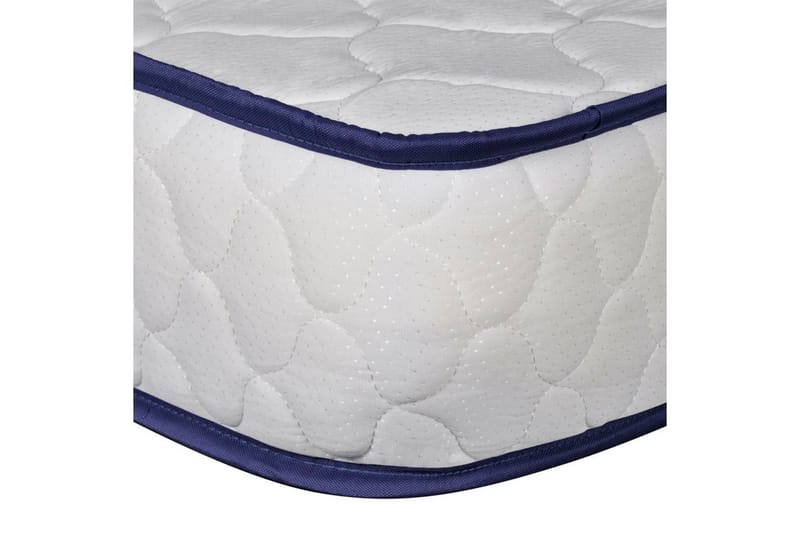 Madrass med memoryskum 200x180x17 cm - Vit - Möbler - Sovrum - Madrasser - Skummadrasser