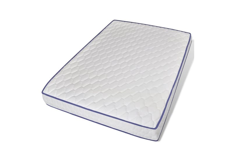 Memoryskummadrass 200x140x17 cm - Vit - Möbler - Sovrum - Madrasser - Skummadrasser