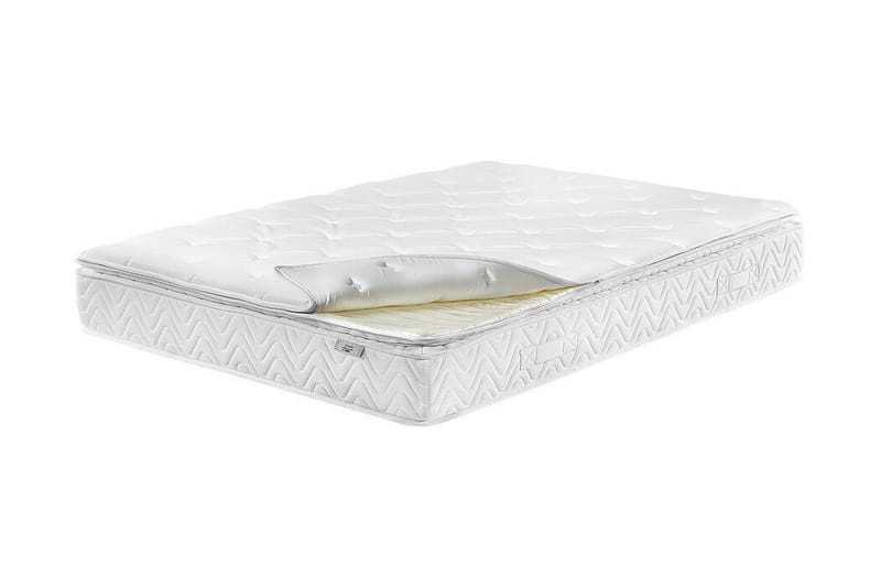 SOFIEBERG Skummadrass 140x200 cm med Avtagbar Klädsel Beige - Beige - Möbler - Sovrum - Madrasser - Skummadrasser