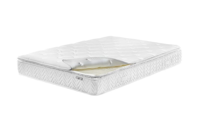 SOFIEBERG Skummadrass 160x200 cm med Avtagbar Klädsel Beige - Beige - Möbler - Sovrum - Madrasser - Skummadrasser