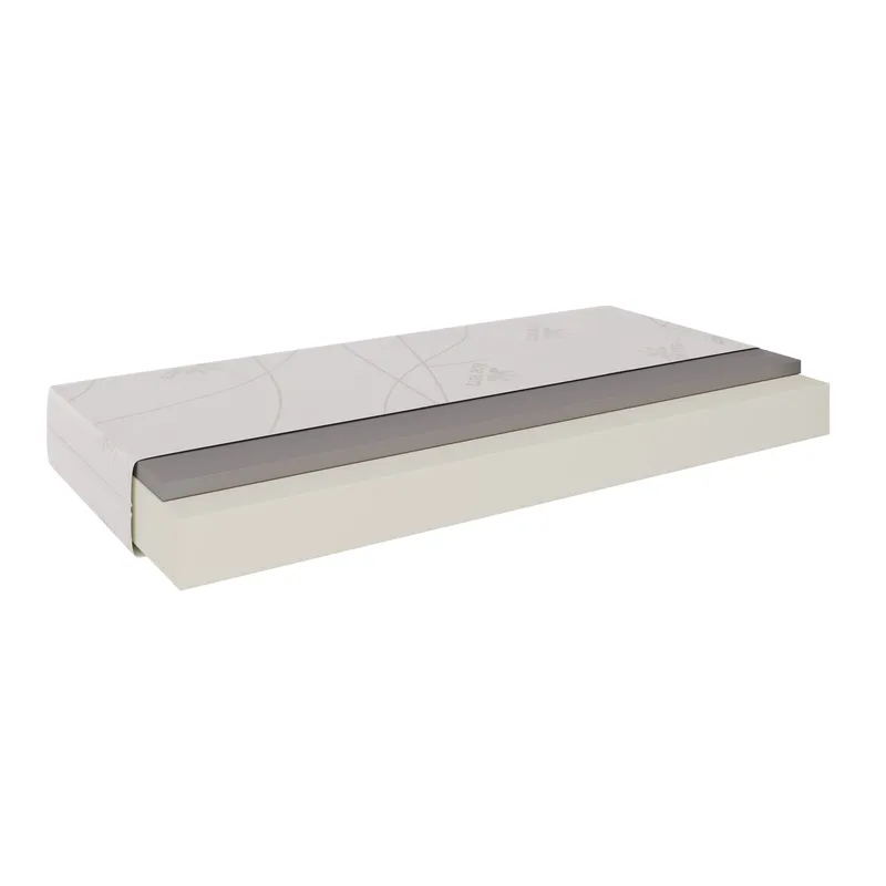 Tarvik Skummadrass 140x200 cm, Vit