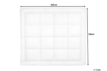 Trivor Bäddmadrass 180 200 cm - Vit - Möbler - Sovrum - Madrasser - Bäddmadrasser