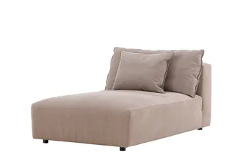 Malö Dagbädd med Ryggstöd 169x100 cm - Brun - Möbler - Sovrum - Dagbäddar