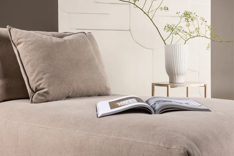 Malö Dagbädd med Ryggstöd 169x100 cm - Brun - Möbler - Sovrum - Dagbäddar