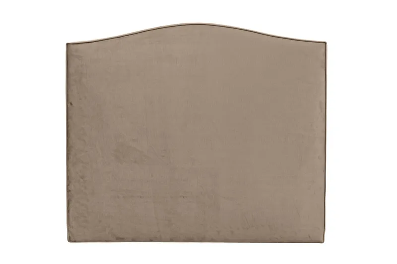 Malta Sänggavel 180 cm, Beige/Sammet