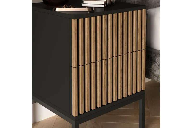 Meorati Sängbord 40 cm - Brun - Möbler - Sovrum - Sängbord