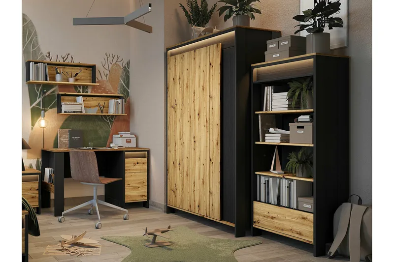 Rathmore Möbelset För Sovrum - Svart - Möbler - Sovrum - Möbelset för sovrum