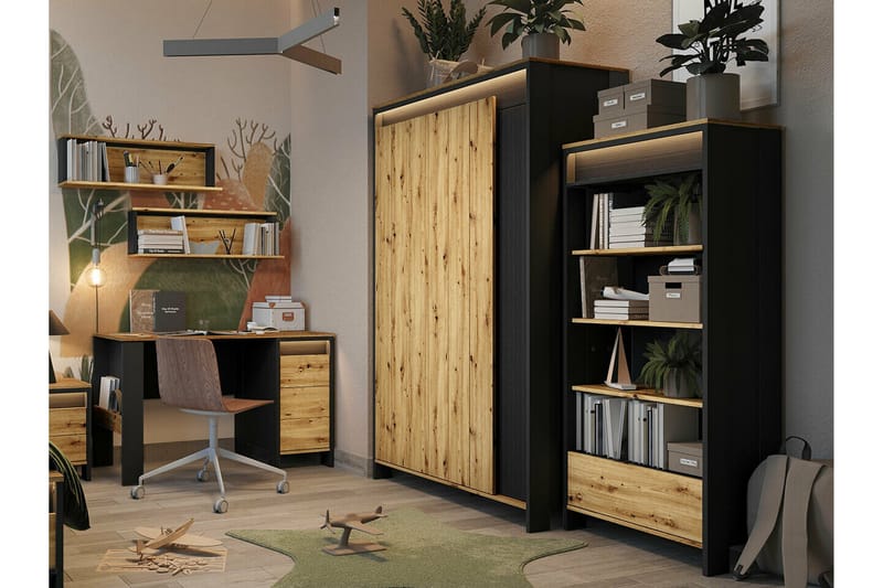 Rathmore Möbelset För Sovrum - Svart - Möbler - Sovrum - Möbelset för sovrum