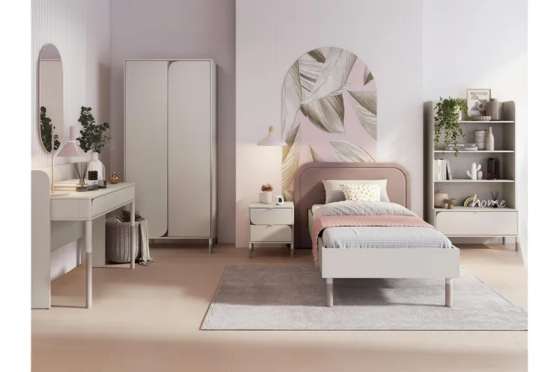 Monfort Möbelset För Sovrum - Beige - Möbler - Sovrum - Möbelset för sovrum