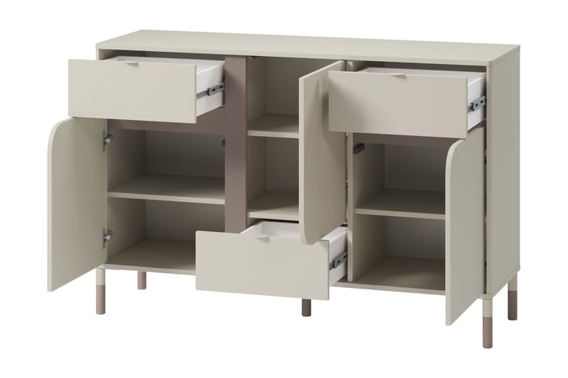 Monfort Möbelset För Sovrum - Beige - Möbler - Sovrum - Möbelset för sovrum
