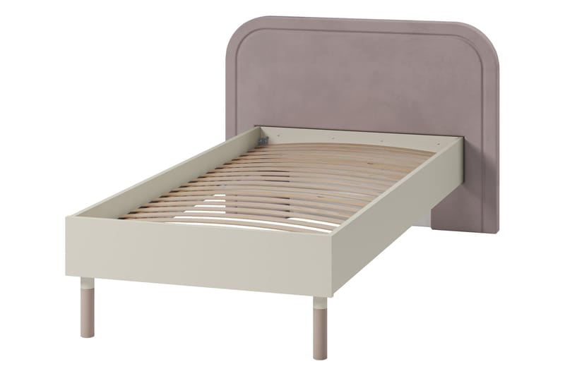 Monfort Sängram 90x200 cm - Beige/Rosa - Möbler - Sovrum - Sängram & sängstomme