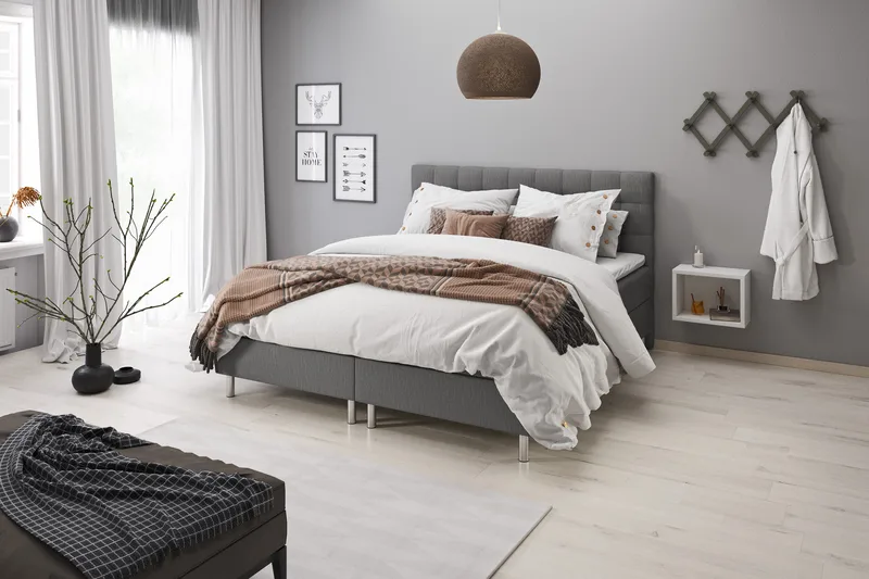Montana Sänggavel 120 cm - Ljusgrå - Möbler - Sovrum - Sänggavlar