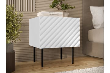 Munkedal Sängbord 47 cm - Vit - Möbler - Sovrum - Sängbord