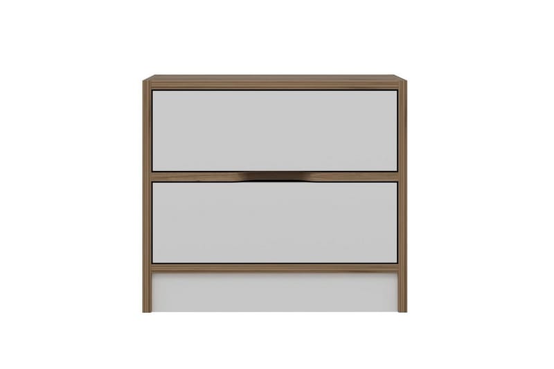 Munna Sängbord 54 cm - Valnöt/Vit - Möbler - Sovrum - Sängbord