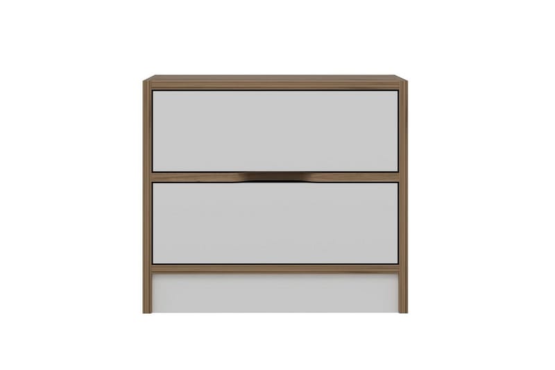 Munna Sängbord 54 cm - Valnöt/Vit - Möbler - Sovrum - Sängbord